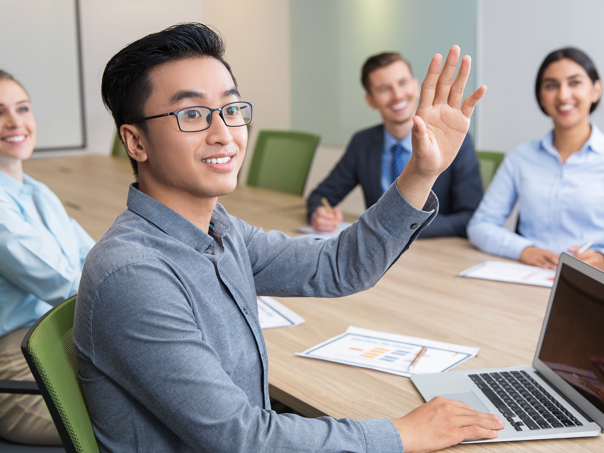 Corporate training session focused on professional growth