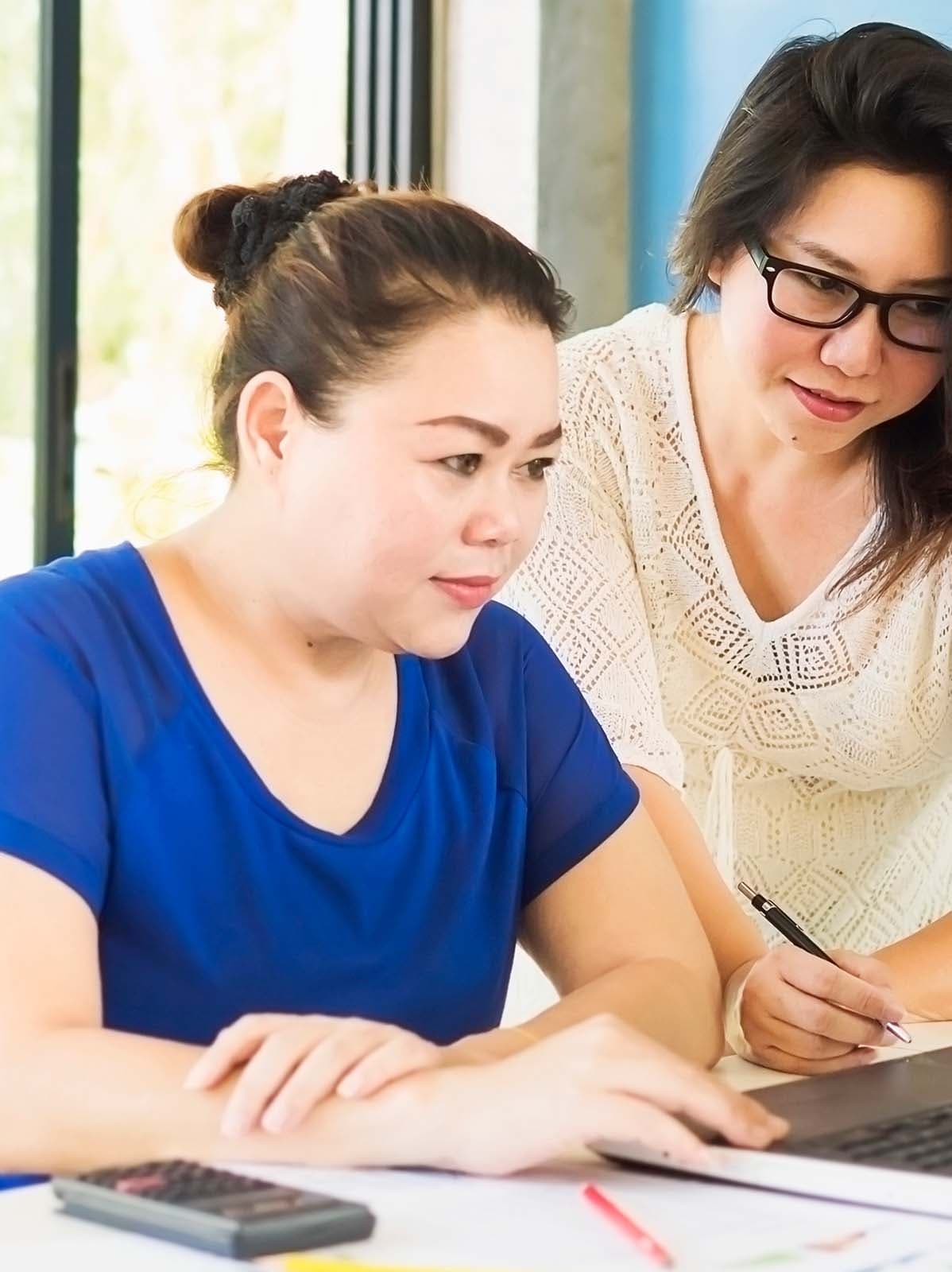 Student counseling session