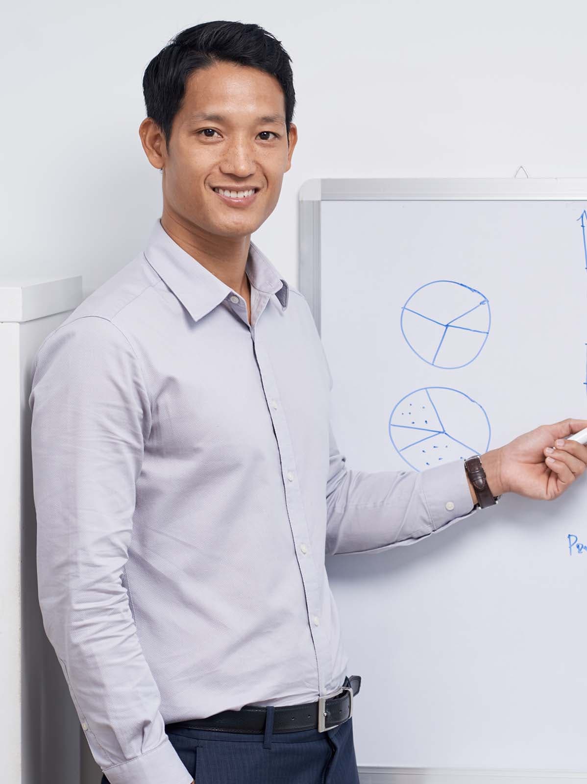 Teacher training session with educators